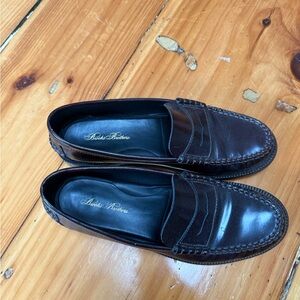 Brooks Brothers Dark Brown Leather Loafers